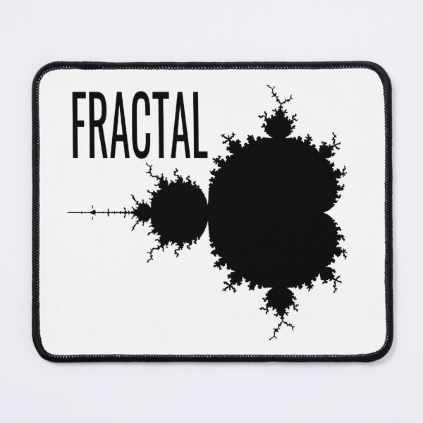 Item preview, FRACTAL - Minimalist Mandelbrot Set Math Design designed and sold by PotentialDevelopment.