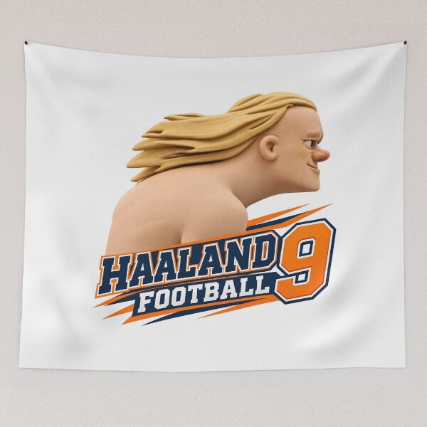 Item preview, Haaland Number 9 Football Fan Design designed and sold by Atlant11.