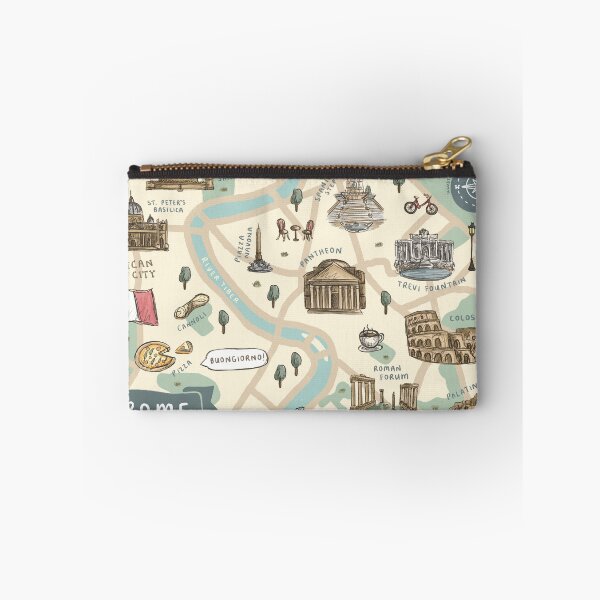 Item preview, Map of Rome, Italy - Cream designed and sold by Those Pencil Shavings.