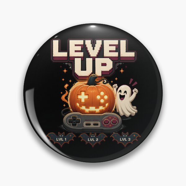 Item preview, Level Up Spooky Video Game Controller Halloween designed and sold by MatrixRig.