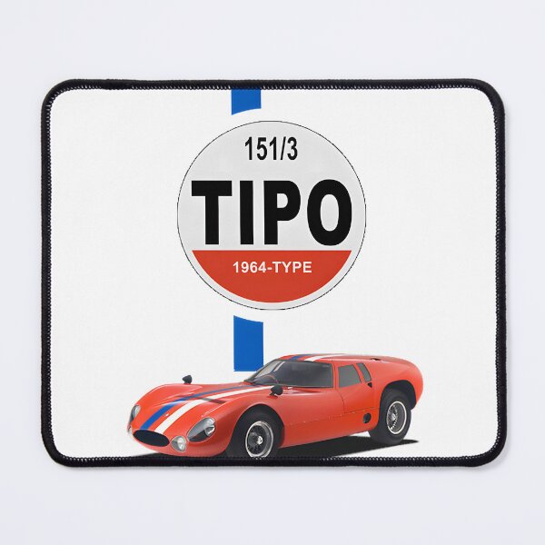 Item preview, Ilustración de un coche de carreras Tipo con diseño dinámico de velocidad y automovilismo. designed and sold by Simone Brewer.