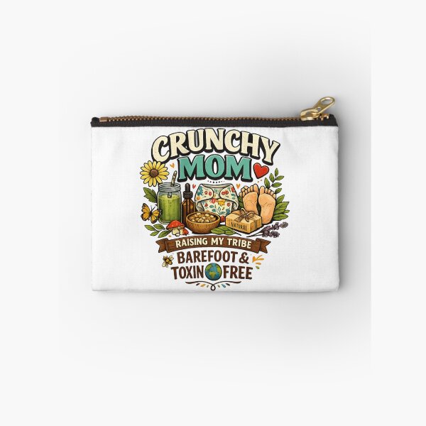 Item preview, Crunchy Mom - Raising My Tribe Barefoot & Toxin Free designed and sold by SidTastic .
