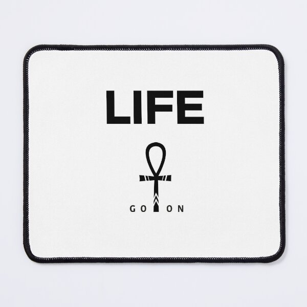 Item preview, LIFE GO ON // Modern Hieroglyphs designed and sold by AnastasiaNensy.
