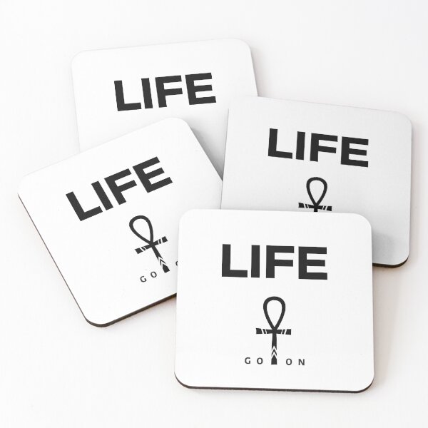 Item preview, LIFE GO ON // Modern Hieroglyphs designed and sold by AnastasiaNensy.