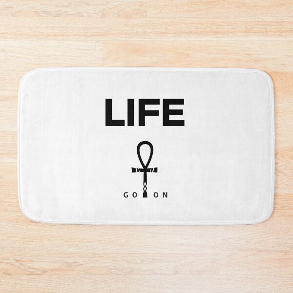 Item preview, LIFE GO ON // Modern Hieroglyphs designed and sold by AnastasiaNensy.