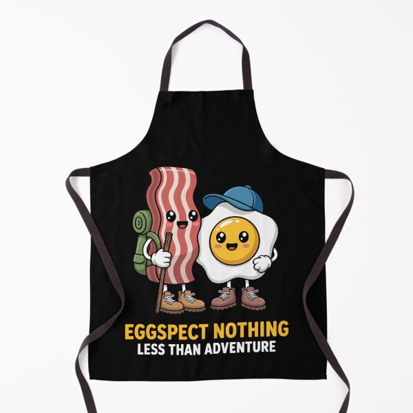 Item preview, Eggspect Nothing Less Than Adventure – Funny Hiking Bacon Egg Art designed and sold by jkrphoto.