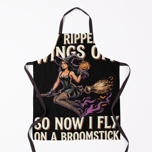 Item preview, They Ripped My Wings Off So Now I Fly On a Broomstick Halloween Witch designed and sold by Welldoh.