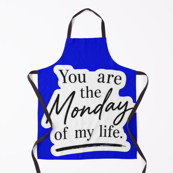 Item preview, You Are The Monday Of My Life - Funny Sarcastic Quote Sticker designed and sold by Nicolae-SCROCIOB-Shop.