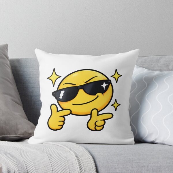 Item preview,  Cool guy emoji  designed and sold by FarieArt.
