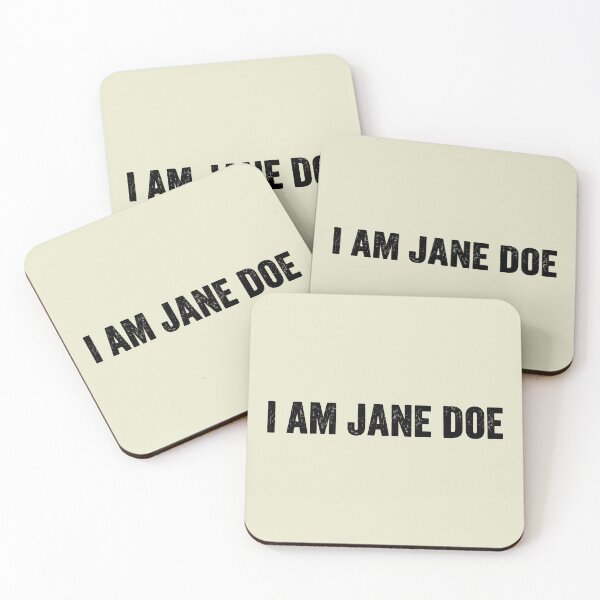 Item preview, I Am Jane Doe 2 designed and sold by CamaseizArt.