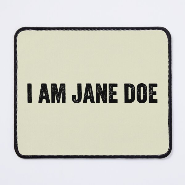 Item preview, I Am Jane Doe 2 designed and sold by CamaseizArt.