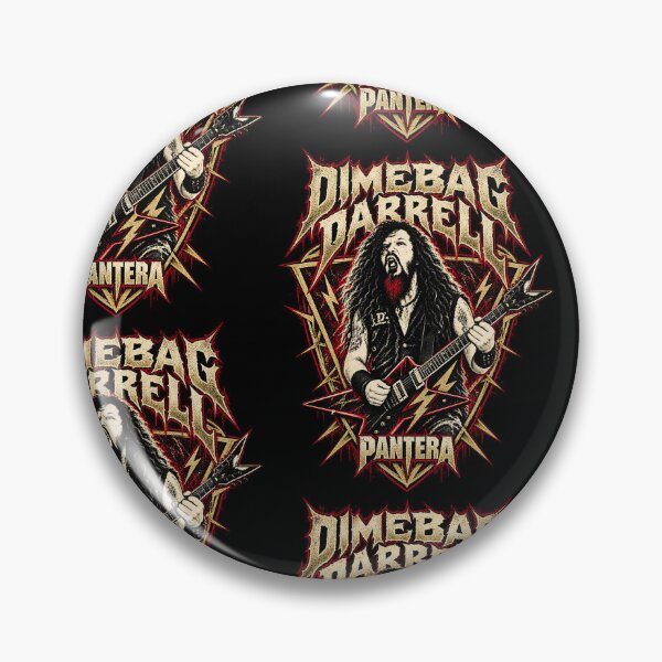 Item preview, Tributo vintage a la leyenda de la guitarra heavy metal Dimebag Darrell Pantera designed and sold by chooseur1outfit.