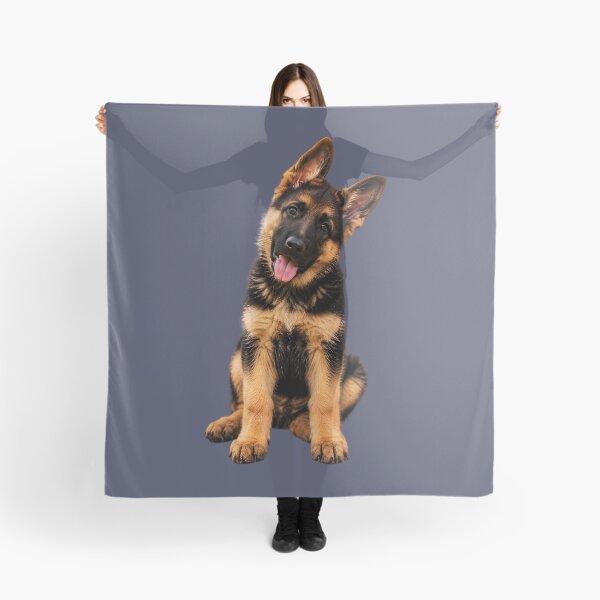 Item preview, Cute German Shepherd Puppy - Realistic Dog Art designed and sold by Dakson Design - Fantasy Art.