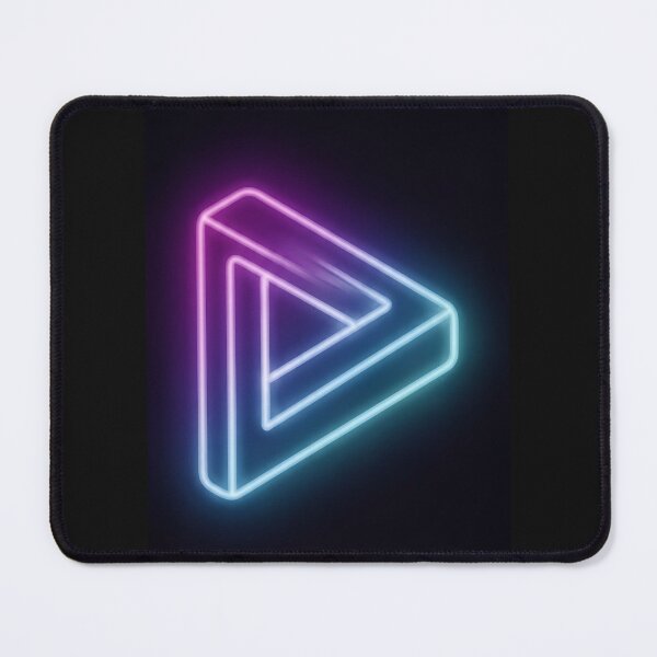 Artikelvorschau, Leuchtende Neon-Penrose-Dreieck-Grafik entworfen und verkauft von Vibz4All.