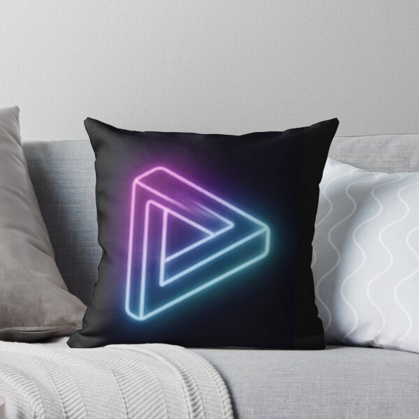 Item preview, Gráfico del triángulo de Penrose de neón brillante designed and sold by Vibz4All.