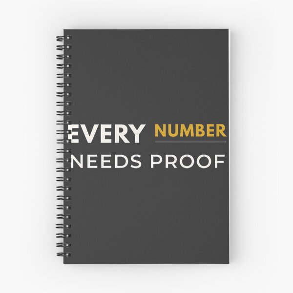 Item preview, Every Number Needs Proof Accountant and Auditor Inspirational Design designed and sold by L3GACYART.