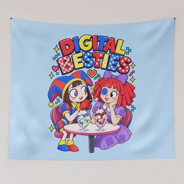 Item preview, Pomni and Ragatha Cute designed and sold by DeviantMerch.