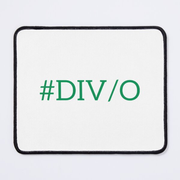 Item preview, Excel DIV O Function Humor Spreadsheet Formula Design designed and sold by L3GACYART.