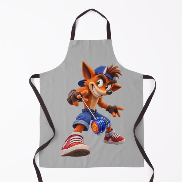 Aperçu de l'œuvre Autocollant Yo-Yo Bandicoot Rétro – Illustration d'un personnage de dessin animé des années 90 pour gamers créée et vendue par Felixuss.