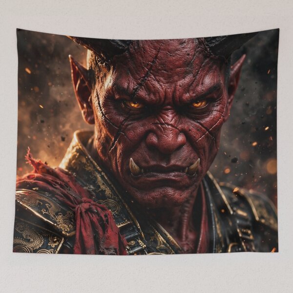 Artikelvorschau, Oni Warlord - Demon General of the Iron Oni entworfen und verkauft von Iron Oni.