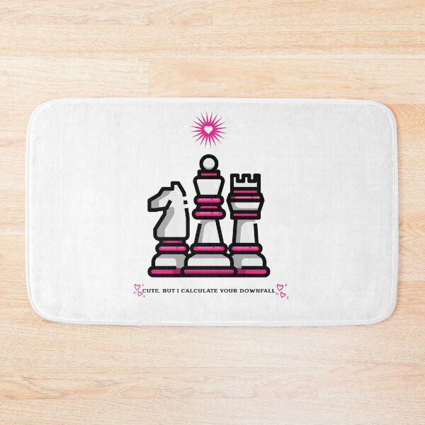 Item preview, Cute. But I Calculate Your Downfall Women's Chess T-shirt designed and sold by OhThatTee.
