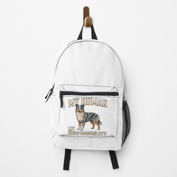 Item preview, Australian Shepherd - Funny Dog | My Human My Responsibility designed and sold by No Excuses Supply.