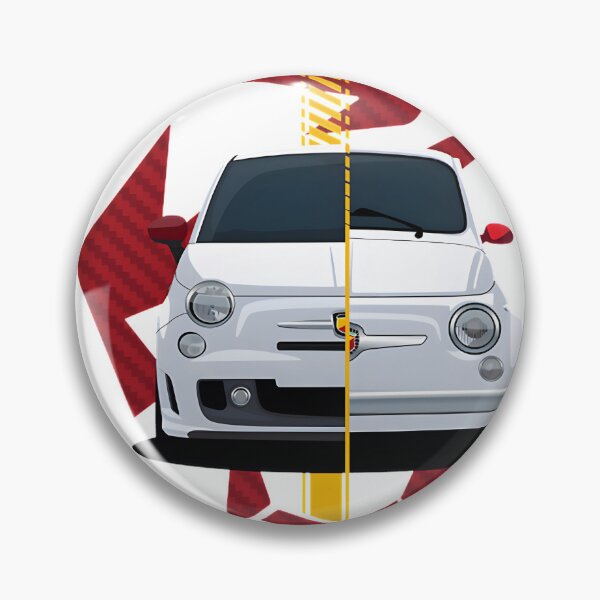 Item preview, Logotipo de Fiat Abarth Classic Car con diseño de carreras vintage designed and sold by Khan01151.
