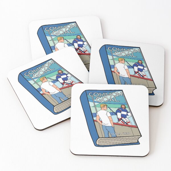 Item preview, Common Goal Rachel Reid Cartoon Book Sticker designed and sold by baranskini.