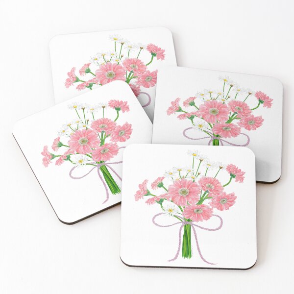 Item preview, Hand Painted Daisy Bouquet Botanical Floral designed and sold by Sacphire.