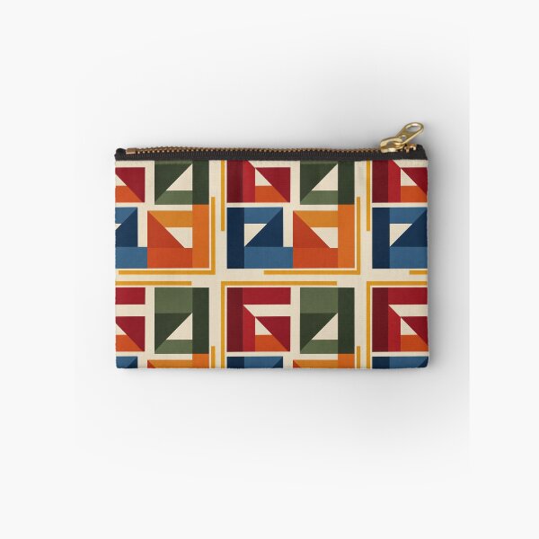 Item preview, Modern Quilt Block – Geometric Textile Throw Pillow designed and sold by astersgraphics.