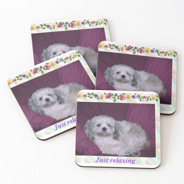 Item preview, just relaxing dog meme designed and sold by CatsCritterDesigns .