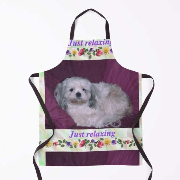 Item preview, just relaxing dog meme designed and sold by CatsCritterDesigns .