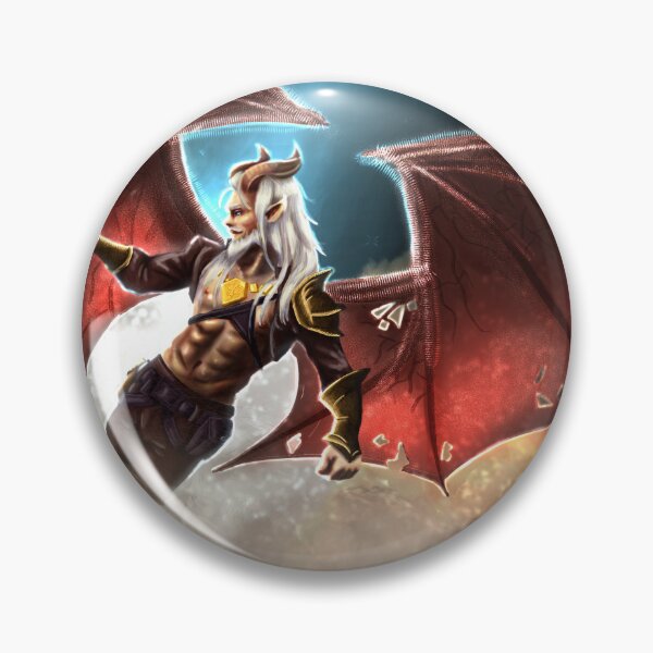 Artikelvorschau, Paladin Tiefling entworfen und verkauft von ShikaZarts.
