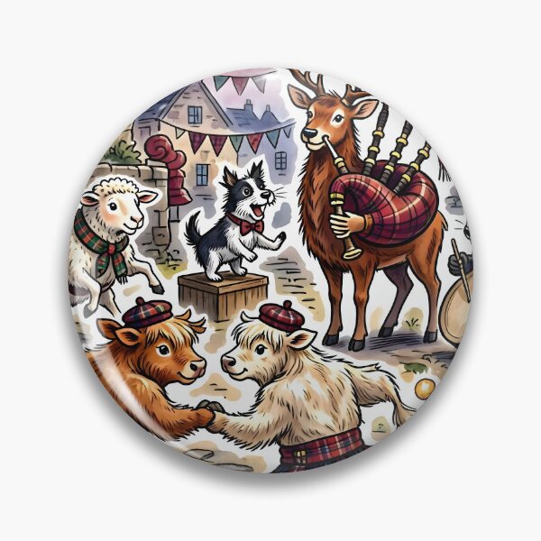 Item preview, Danza Hogmanay Ceilidh del pueblo escocés designed and sold by Sybille-Yates.