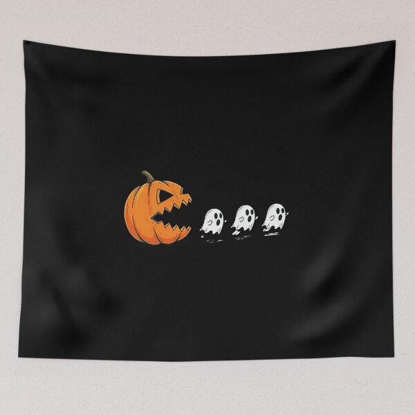 Item preview, Halloween Costume Spooky Season Halloween Pumpkin Chasing Ghost designed and sold by Thread&Fable.