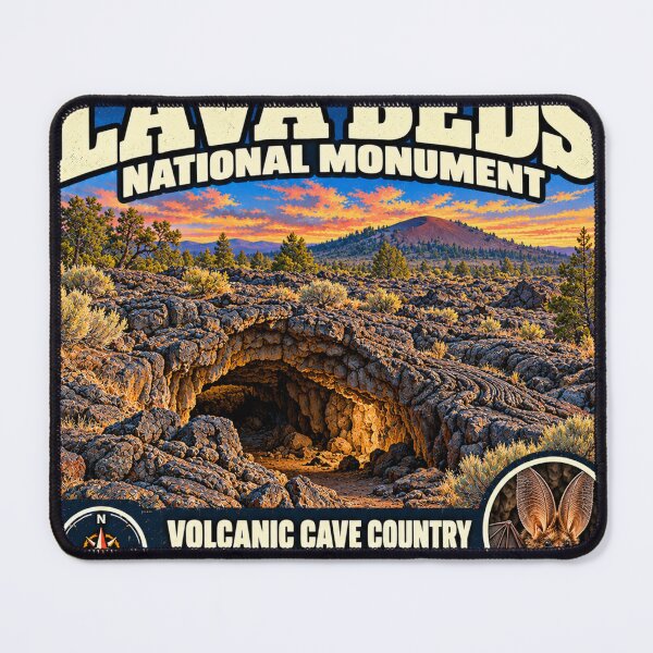 Item preview, Lava Beds National Monument | California Adventure Sticker designed and sold by naturalsurvival.