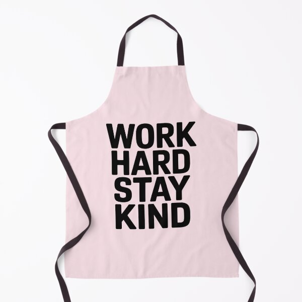 Item preview, Work Hard, Stay Kind – Minimalist Motivational Quote designed and sold by Jollys-ArtShop.