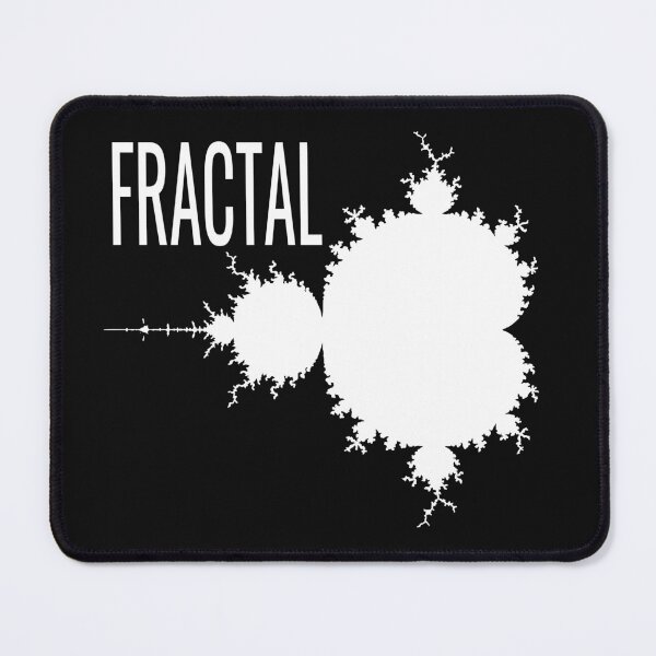 Item preview, FRACTAL - Minimalist Mandelbrot Set Math Design designed and sold by PotentialDevelopment.