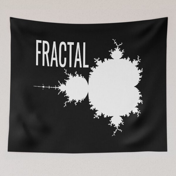 Item preview, FRACTAL - Minimalist Mandelbrot Set Math Design designed and sold by PotentialDevelopment.