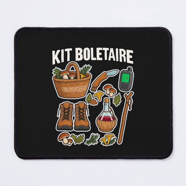 Item preview, Mushroom Foraging Kit – Funny Mushroom Hunter Vintage Sticker Design designed and sold by TerradVents.