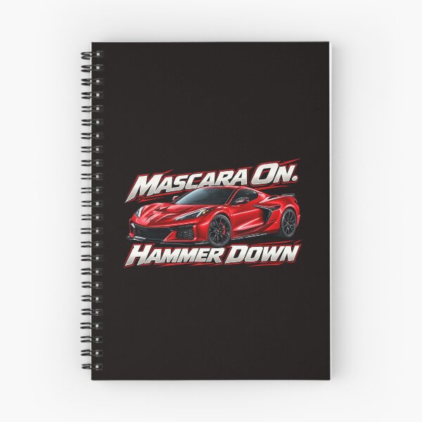 Item preview, Mascara On Hammer Down Red Corvette designed and sold by TZehrfeldPhotos.