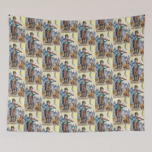 Item preview, Street musician designed and sold by V&Z Ninish.