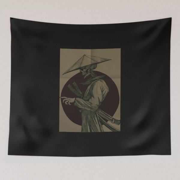 Item preview, Skeleton Samurai – Warrior Spirit & Japanese Dark Art designed and sold by The-Artline.