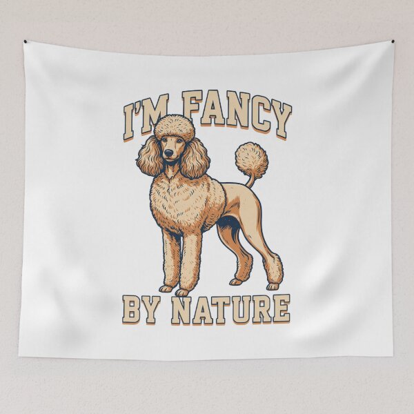 Item preview, Caniche - Perro gracioso | Soy elegante por naturaleza designed and sold by No Excuses Supply.