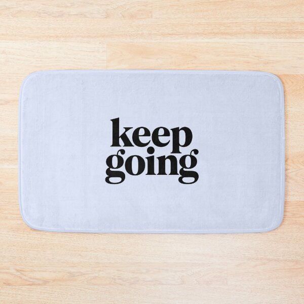 Item preview, Keep Going – Minimalist Motivational Quote designed and sold by Jollys-ArtShop.