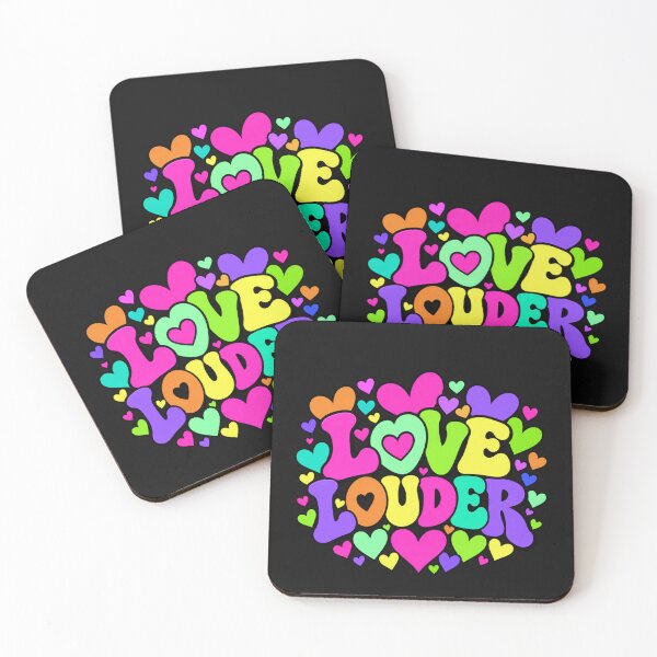 Item preview, Love Louder – Bold Retro Pop Art Hearts designed and sold by Aimetoi.
