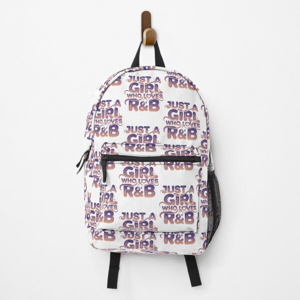 Item preview, Just A Girl Who Loves R&B Music - Soulful Rhythm and Blues Fan Design designed and sold by hamzhalgonaid.