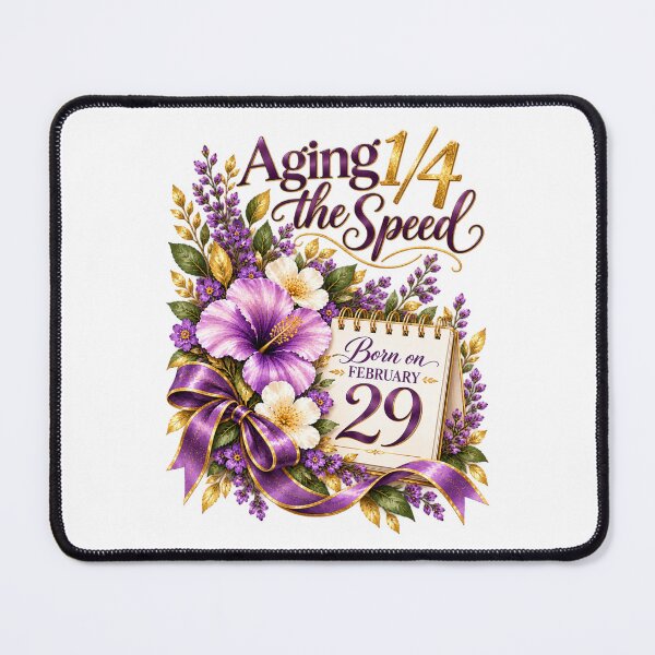 Item preview, Aging 1/4 the Speed February 29 designed and sold by Leap29 Designs.