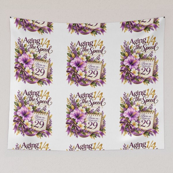 Item preview, Aging 1/4 the Speed February 29 designed and sold by Leap29 Designs.