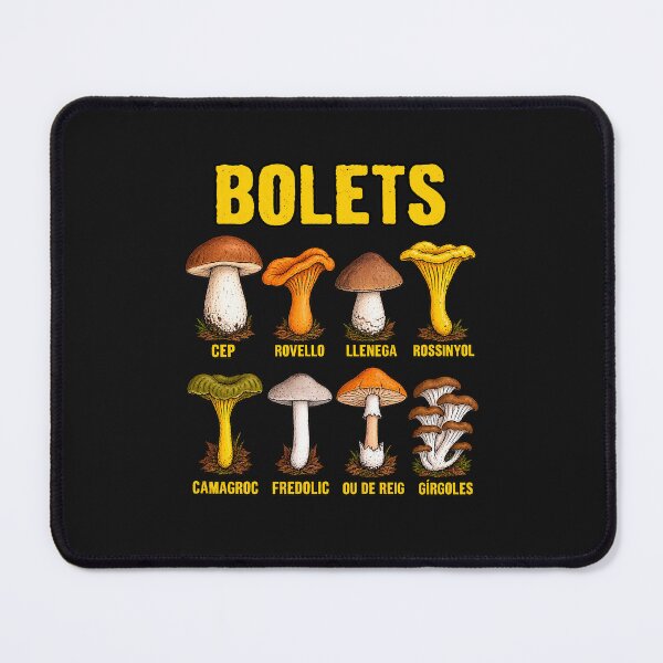 Item preview, Bolets de Catalunya – Catalan Mushroom Guide | Cep, Rovelló, Rossinyol & More designed and sold by TerradVents.